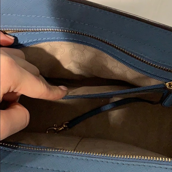 Light Blue Michael Kors Bag - Picture 3 of 4
